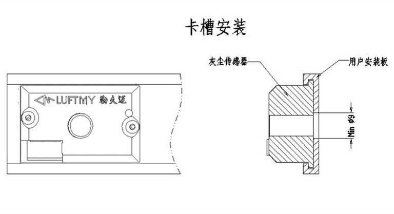 紅外粉塵PM2.5傳感器模塊GDS06