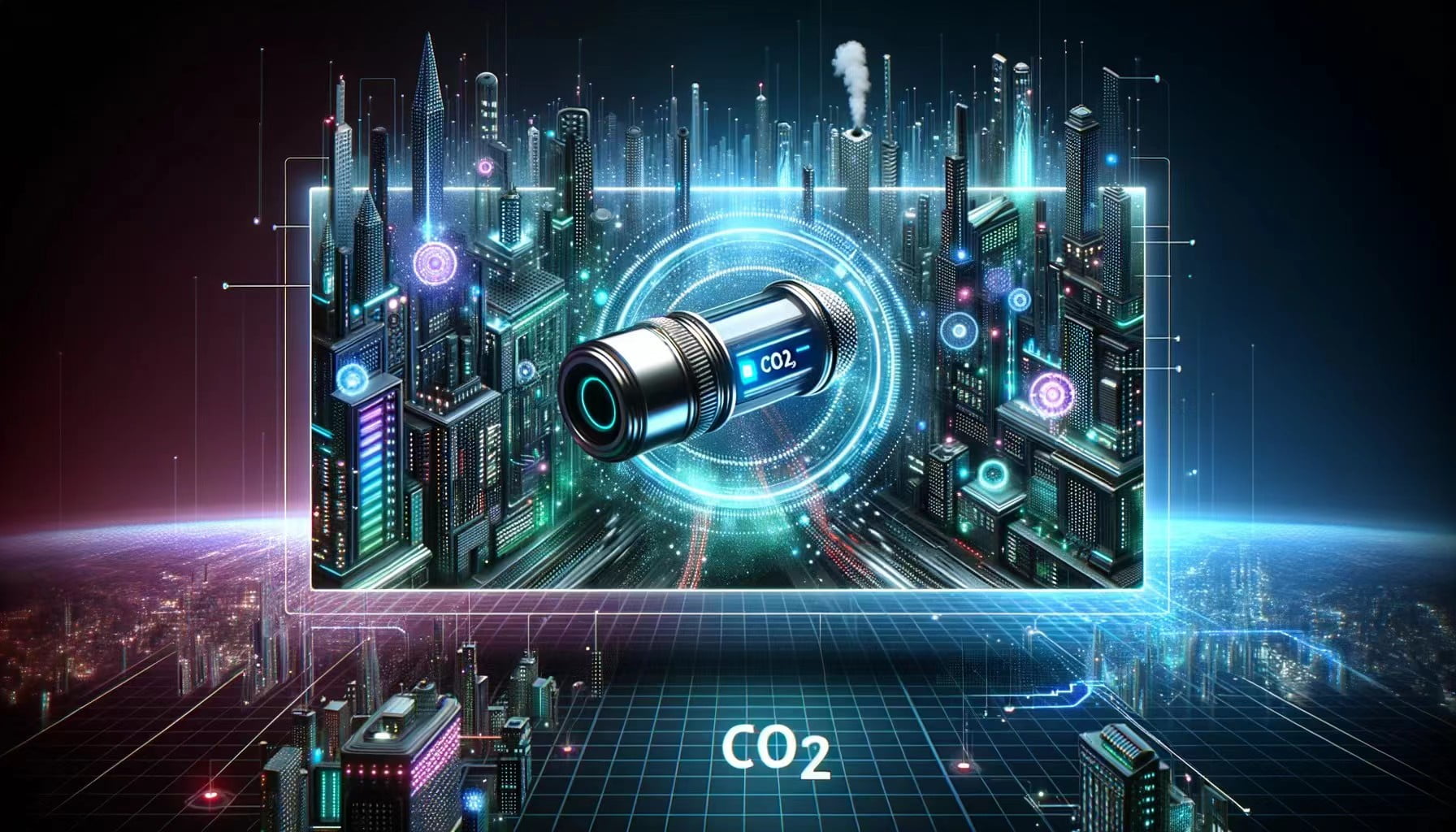 CO2傳感器：密閉空間內CO2濃度監測與安全管理